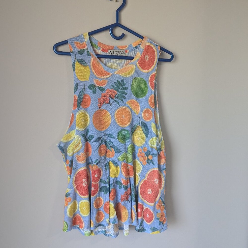 Fruity Wildfox tank top
